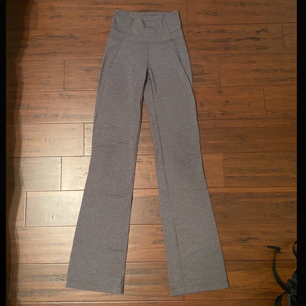 LULULEMON groove pant flare super high-rise